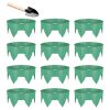 12Pcs 10in Planting Grow Rings Adjustable for Outdoor Plants Interlocking PP Plant Protection Rings with Hand Shovel Deep Watering Plant Guards for Ve