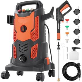 Electric Pressure Washer, 2300 PSI, Max. 1.9 GPM, 1900W Power Washer w/ 26 ft Hose, 4 Quick Connect Nozzles, Foam Cannon